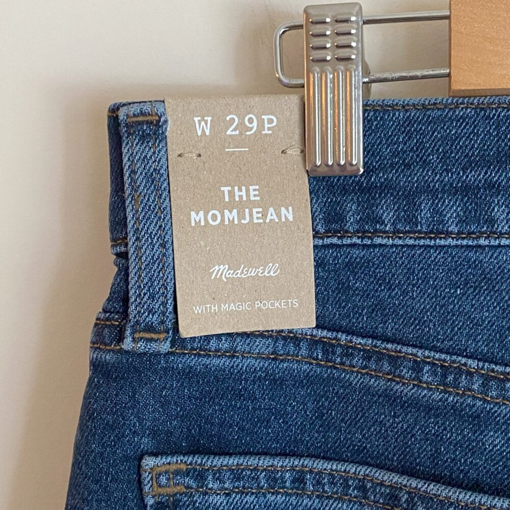NWT Madewell The Momjean in Hoover Wash - Picture 8 of 15